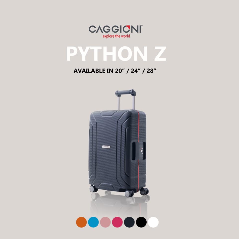 Caggioni รุ่น PYTHON Z ขนาด :... - Caggioni Travel Luggage | Facebook