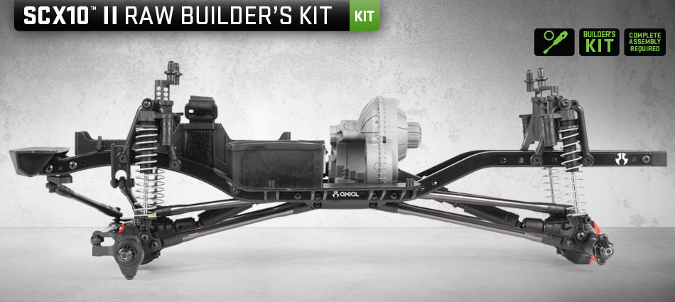 The new Axial SCX10 III Builders Kit is here for the crawlers who
