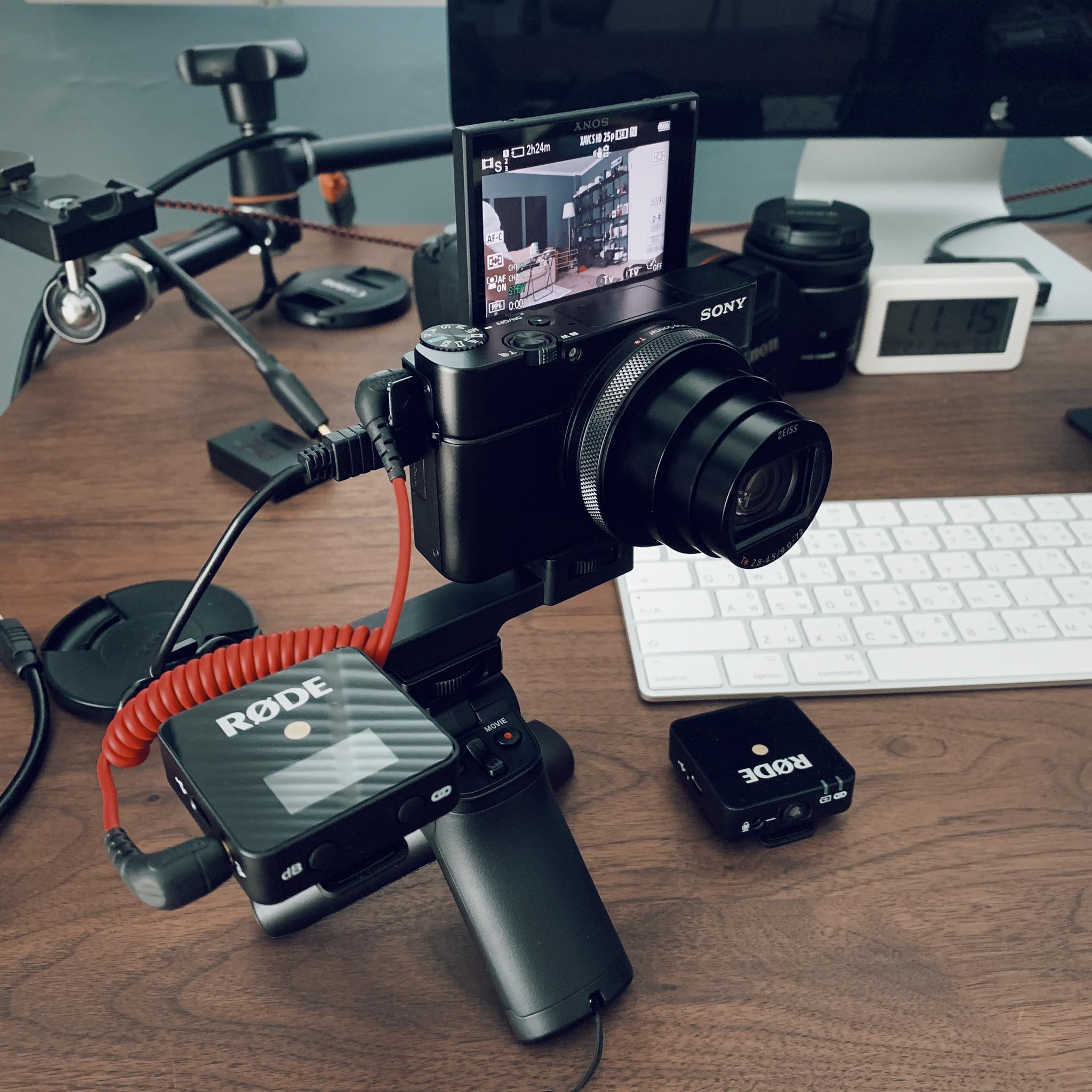 2how - ลองใช้ Sony RX100 Mk VII ต่อ Microphone •Rode...