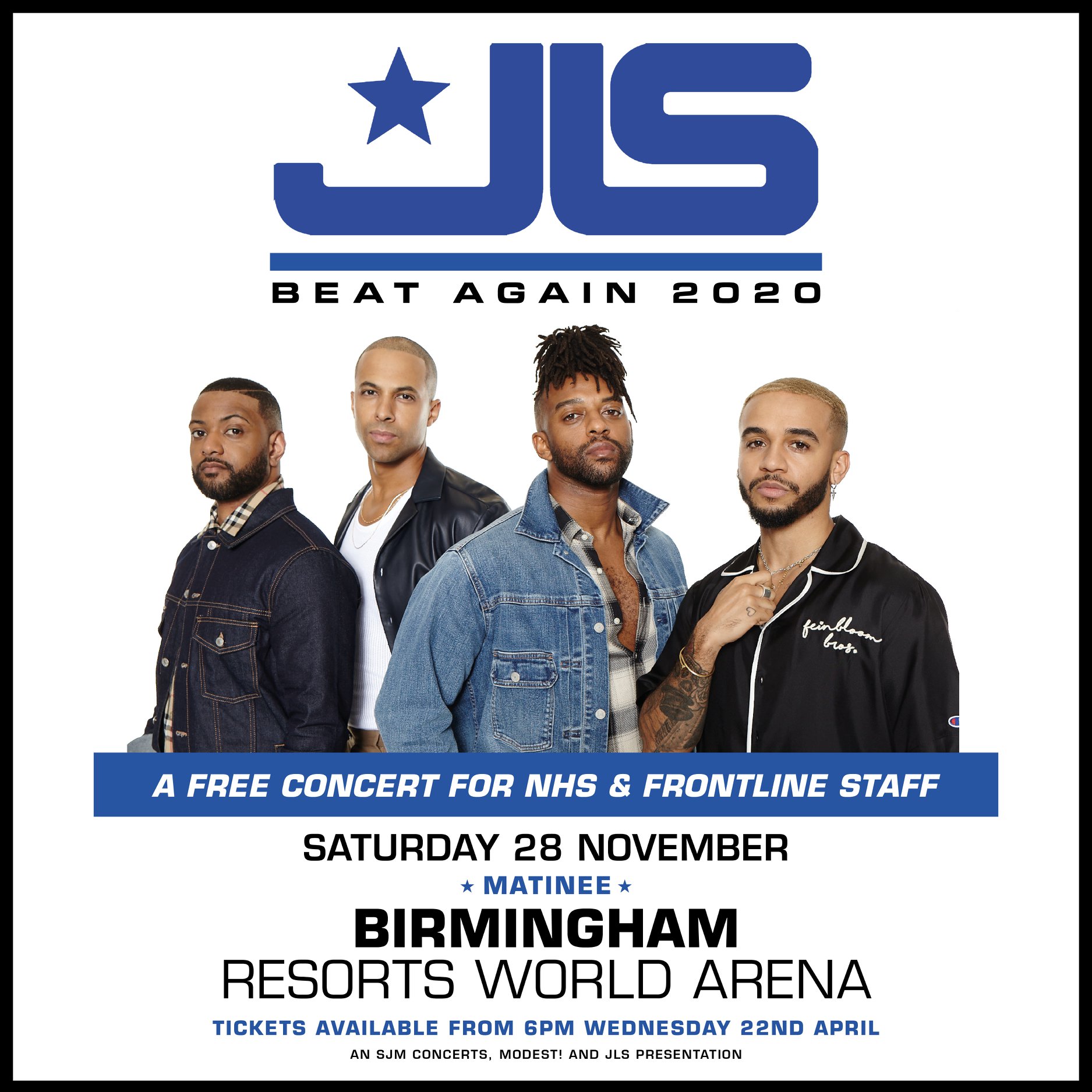 ANNOUNCEMENT// JLS are performing a... - The Ticket Factory
