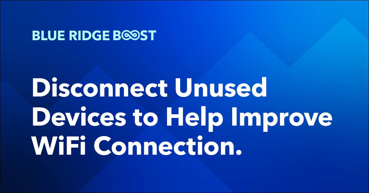 Too many devices connected to... - Blue Ridge Communications