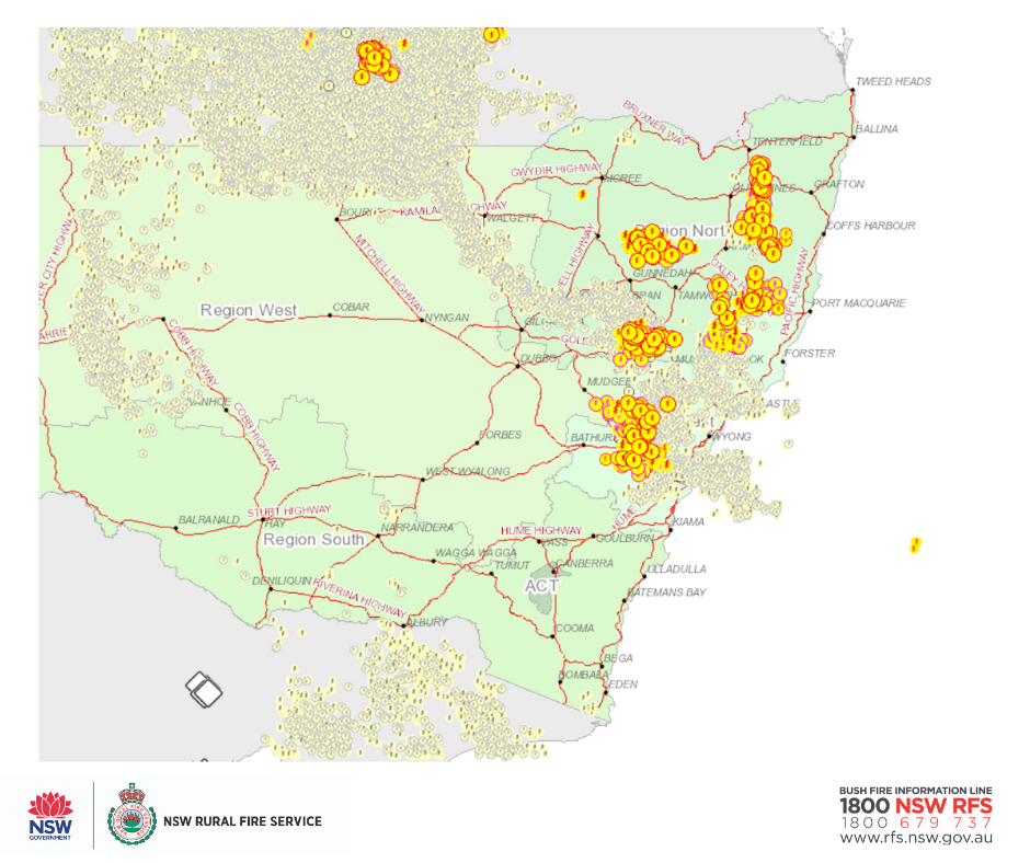 🌩 There's more storm activity... - NSW Rural Fire Service