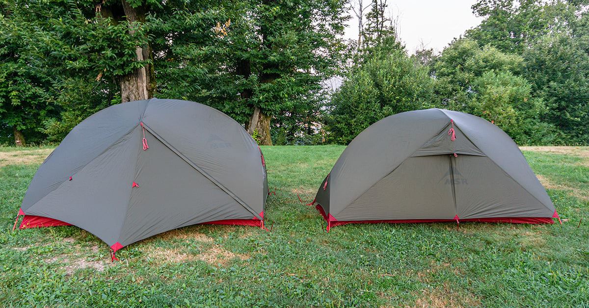 tent msr elixir 2 V2 ~ Windthrow 15 People Injured on Category:E Bike Trekking_SKS A60 Body Color:Blue-Green Two large doors lead