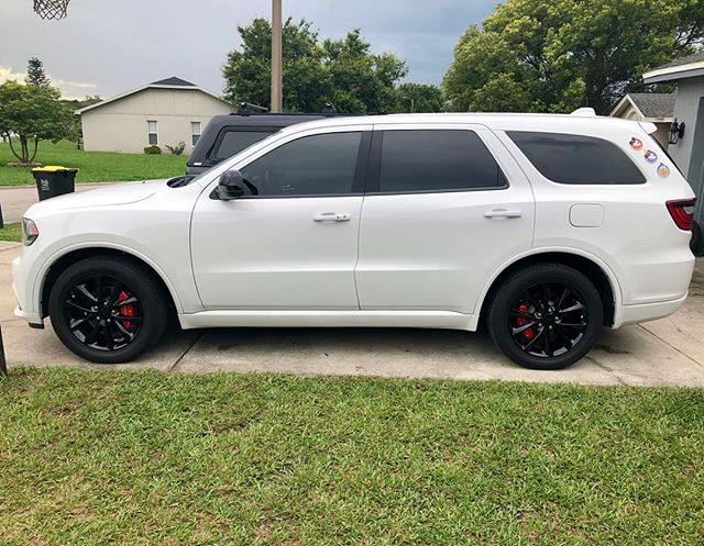 MGP Caliper Covers - Loving this white Durango sporting some MGP ...