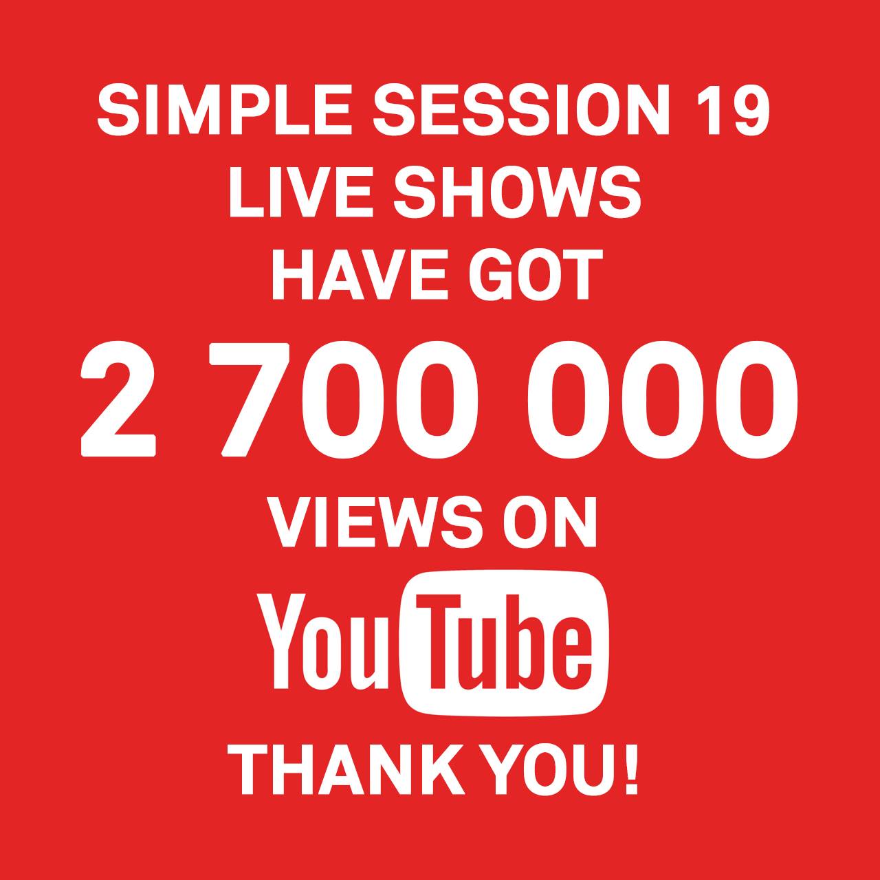 Simple Session - We are super stoked on how many fans Simple Session ...