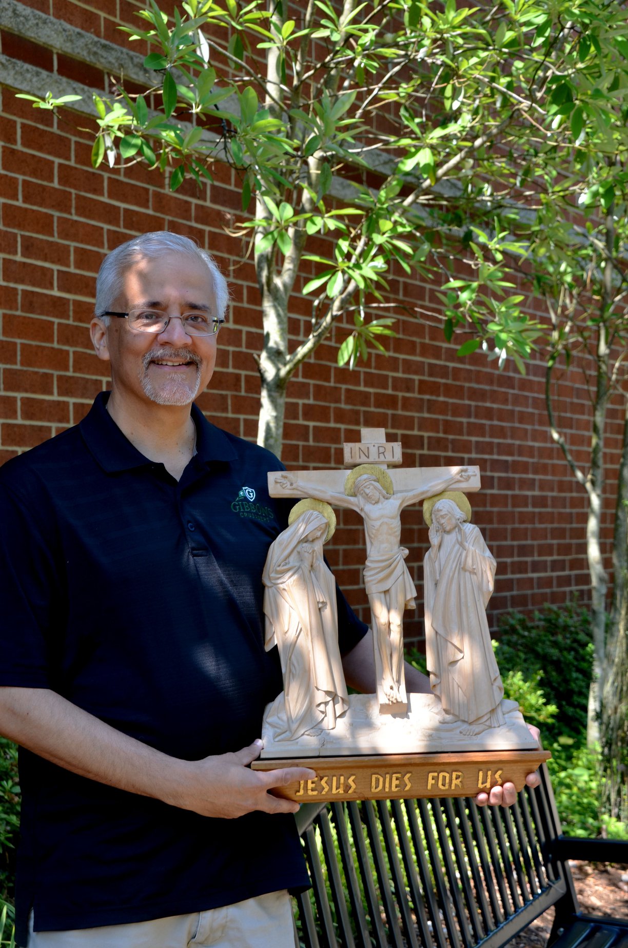 The Stations Of The Cross Prayer Garden Cardinal Gibbons High School Raleigh Nc Facebook