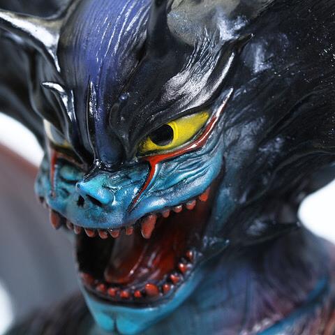 シカルナ工房×墓場の画廊 渾身の一撃 デビルマン／愛（ブルーグリーン