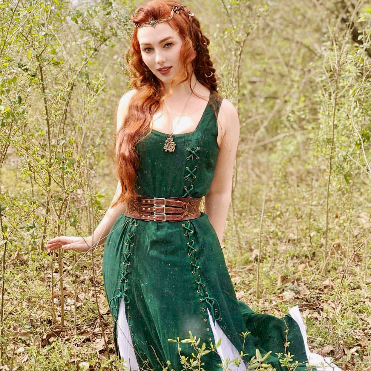 The color of renewal & rebirth Green Jade 💚 muse @lotheriel holyclothing.com