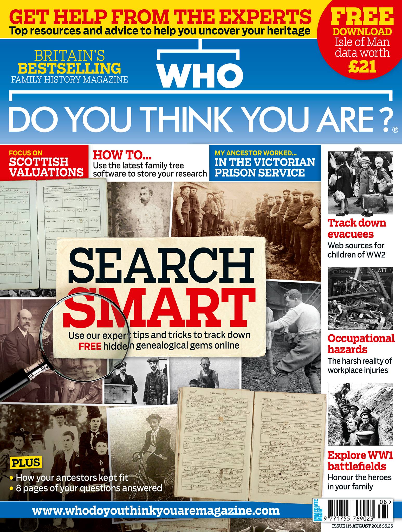 Who - The August 2016 issue of WDYTYA? Magazine is out now! This month ...