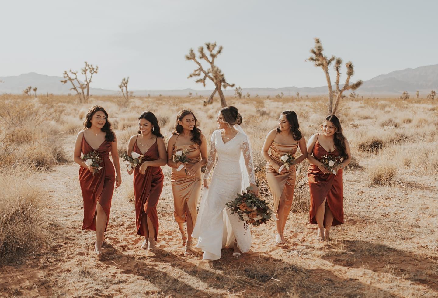 How inspiring are these gorgeous David's Bridal bridesmaids?! We want to see your wedding photos! Post a pic on Instagram and tag @DavidsBridal or upload your photo for a chance to be