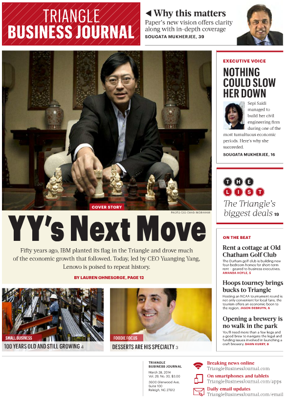 Talking Biz News - The Triangle Business Journal is seeking a digital ...
