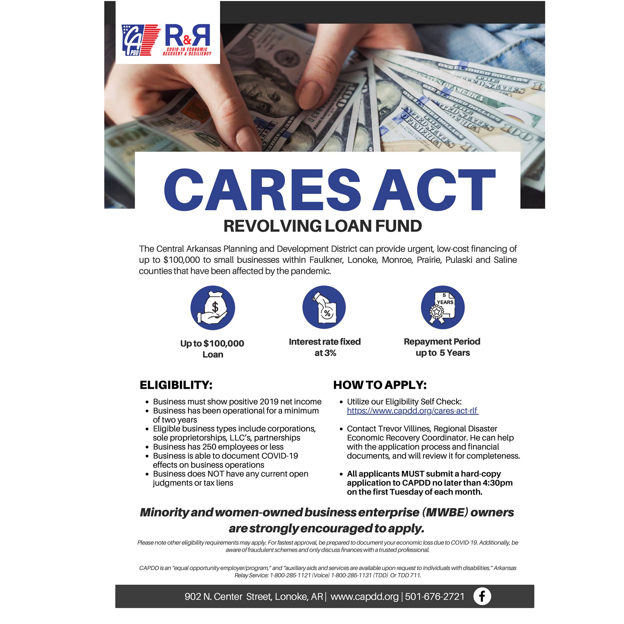 City of Maumelle Government - Thanks to CARES Act funding, Central ...