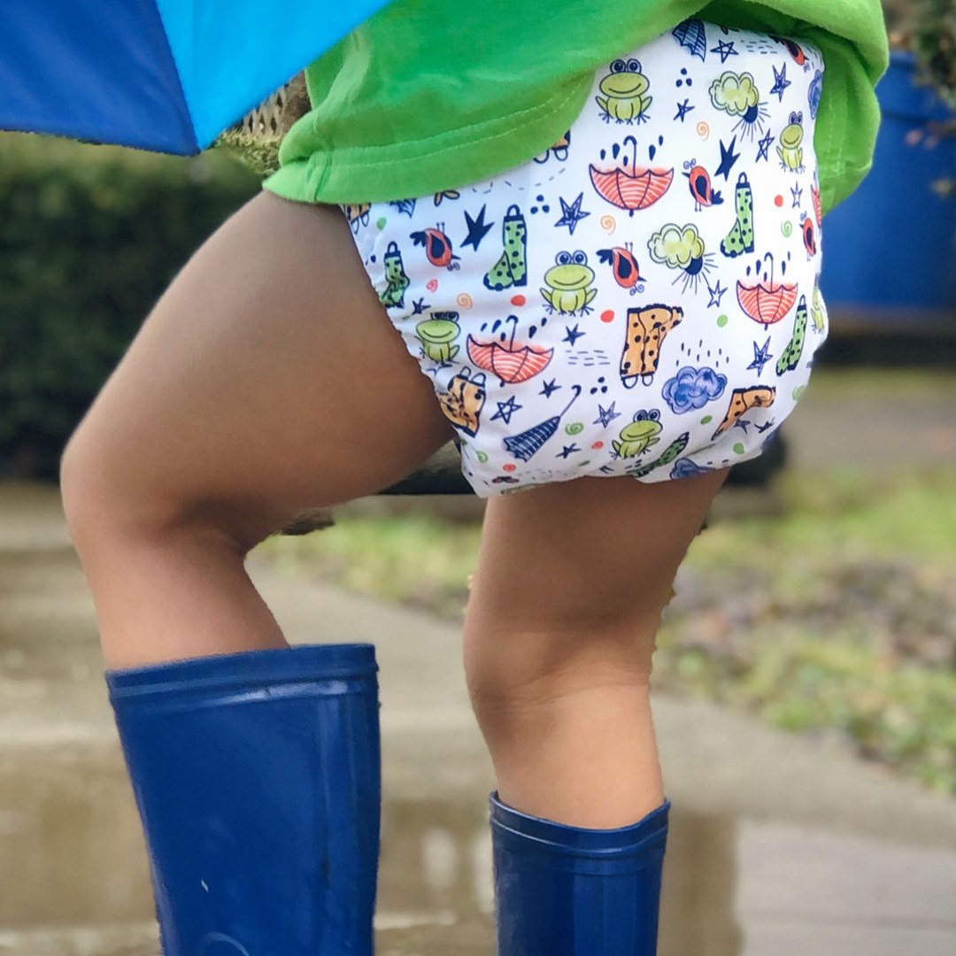 Nicki's Diapers - Our Rainy Days Collection with Puddle...