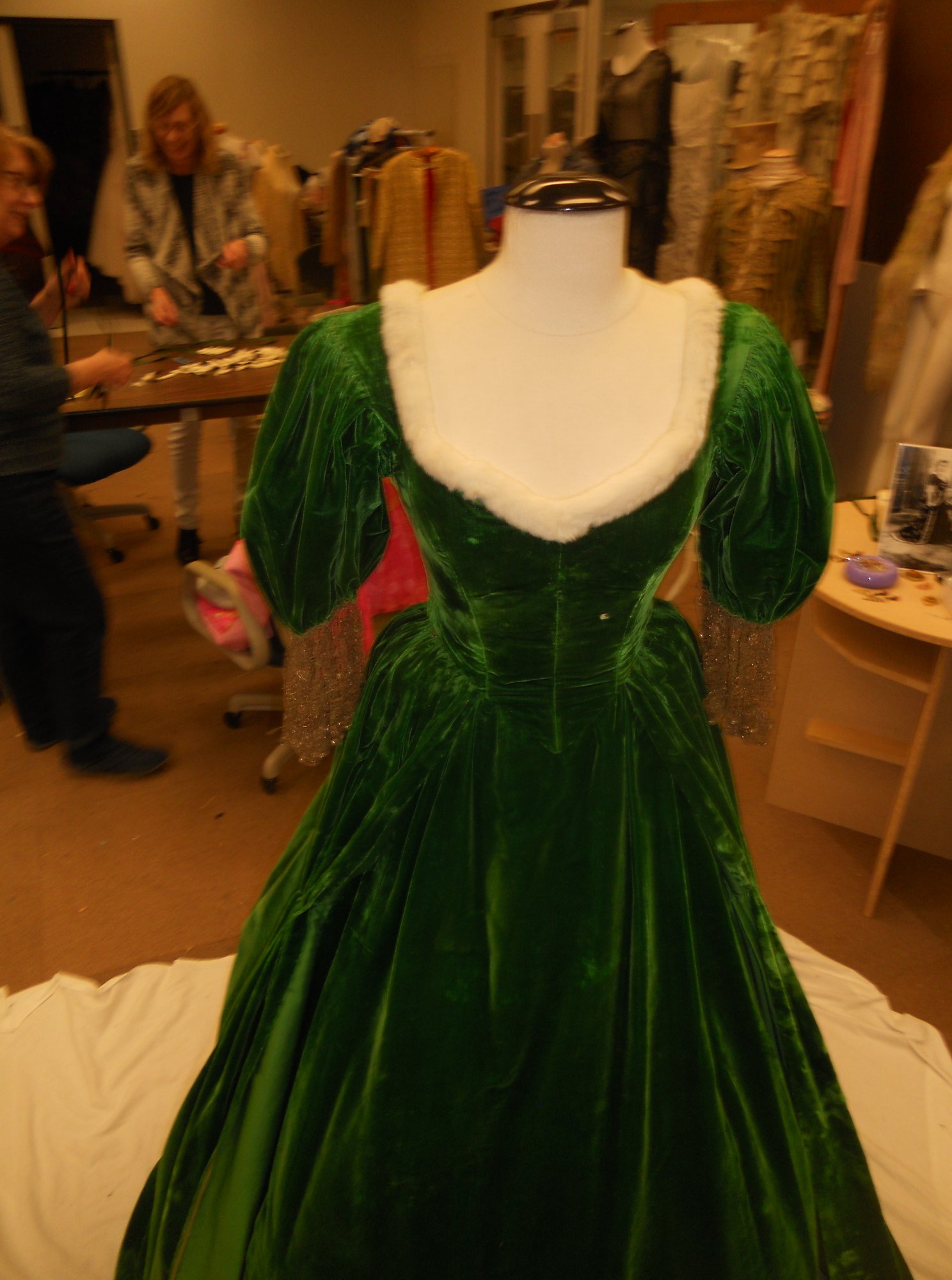Restoring Joan Bennett's costume from The Man in the Iron Mask