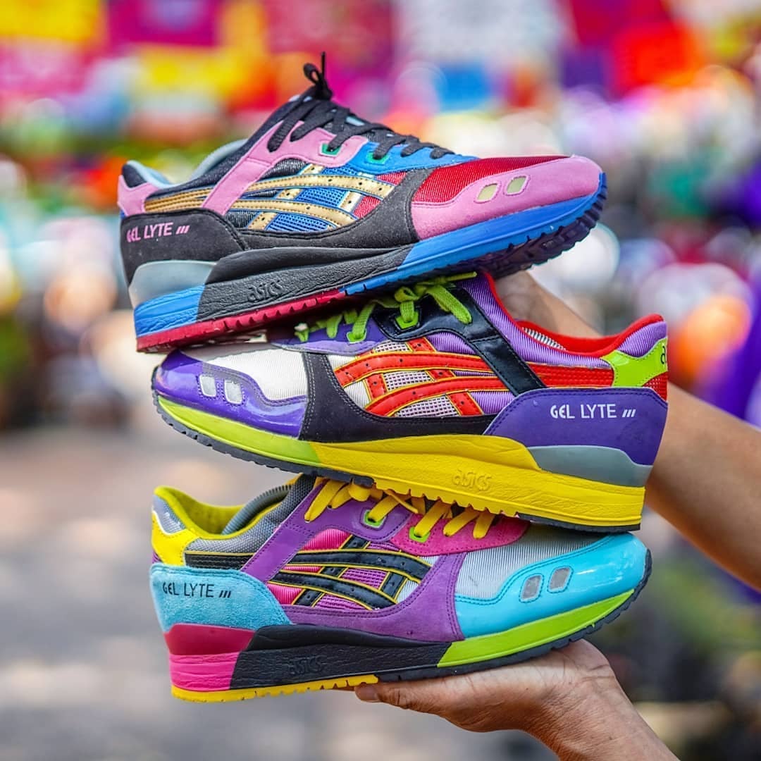 アシックス 競パン　3色セット You don't see all three colorways from the David Z x Ronnie Fieg x