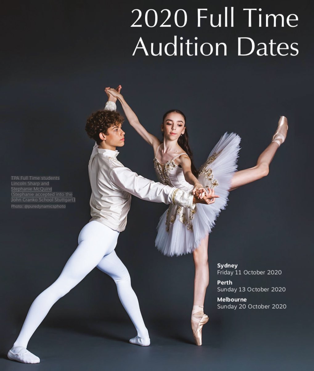 Tanya Pearson Academy - TPA Auditions for 2020 Full Time Programs ...