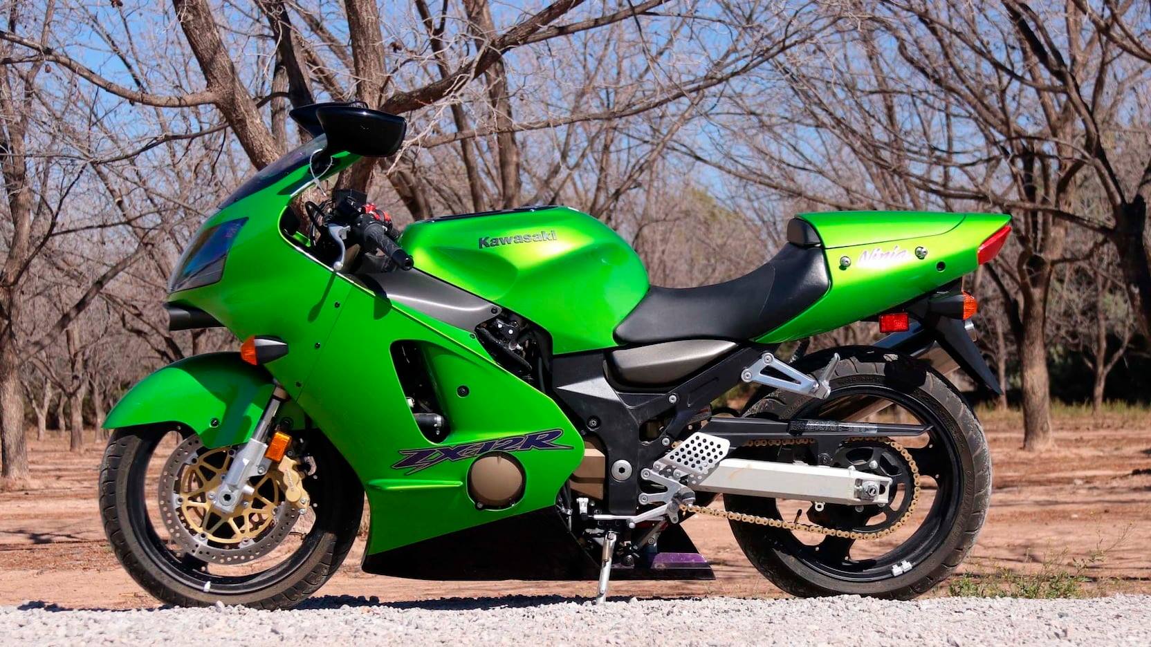 Kawasaki's ZX-12R - future classic. This was meant to be the top