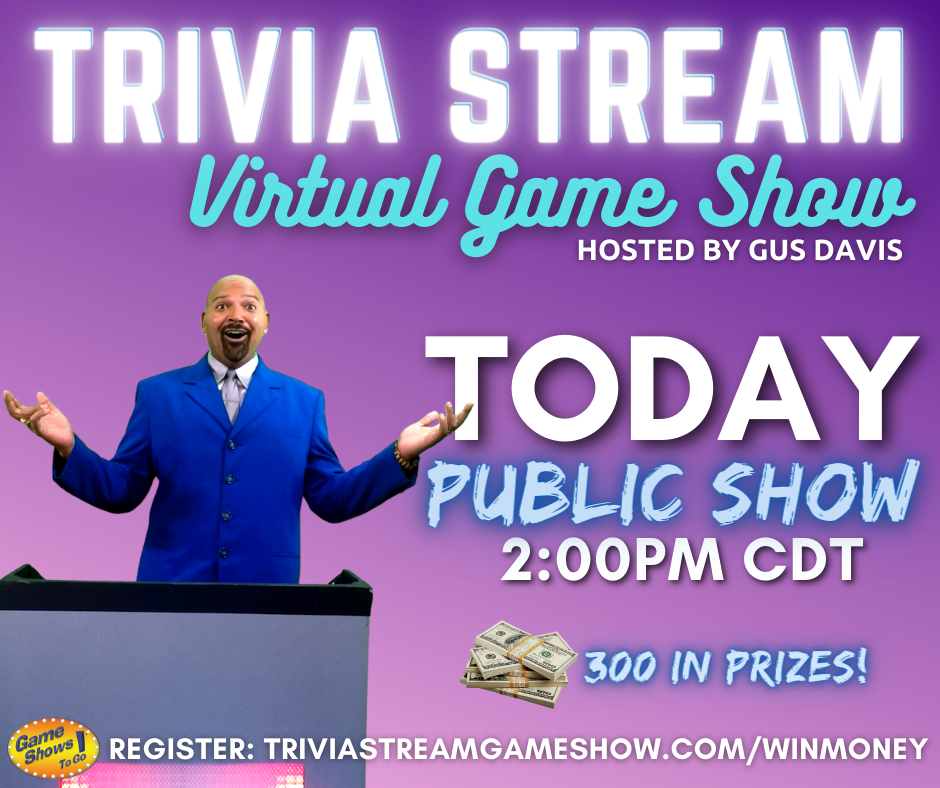 Game Shows To Go - Come and get your free dose of our Trivia Stream ...
