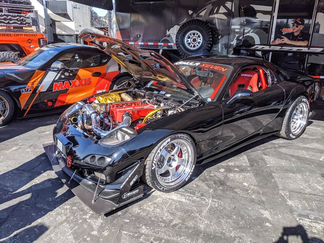 SPEC Clutch - David's quad rotor RX7 looks great under the... | Facebook