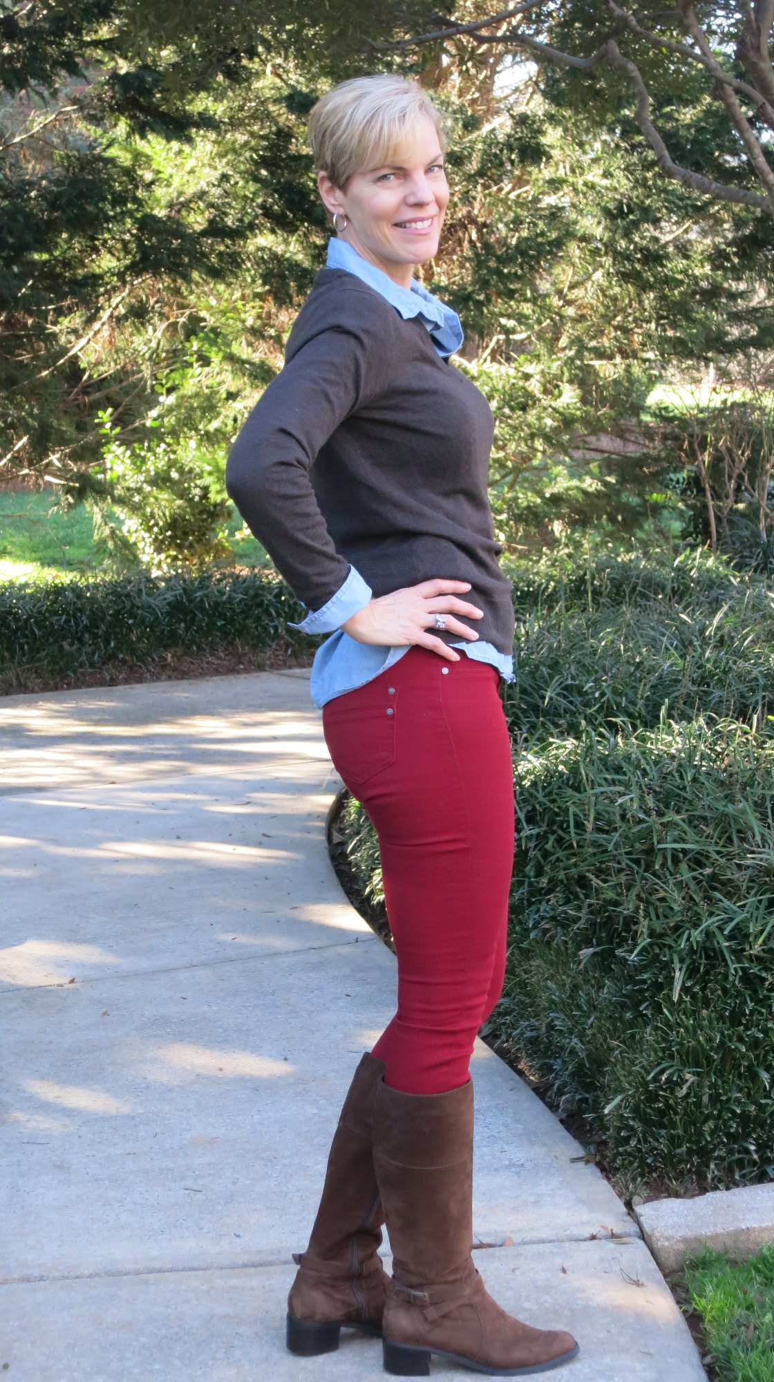 Here's a top that will be great for layering!