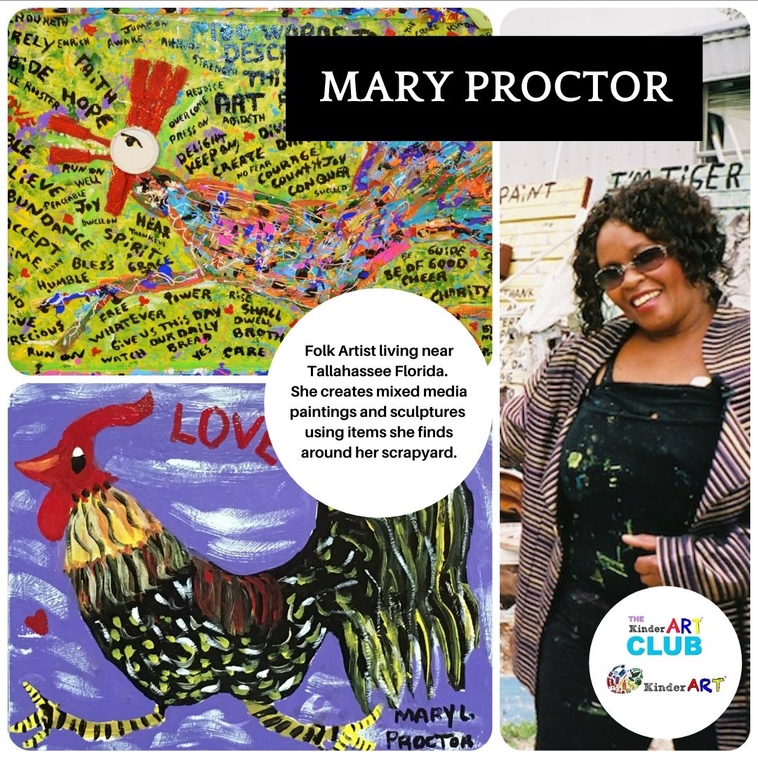 KinderArt.com - Mary Proctor is an American artist, best... | Facebook