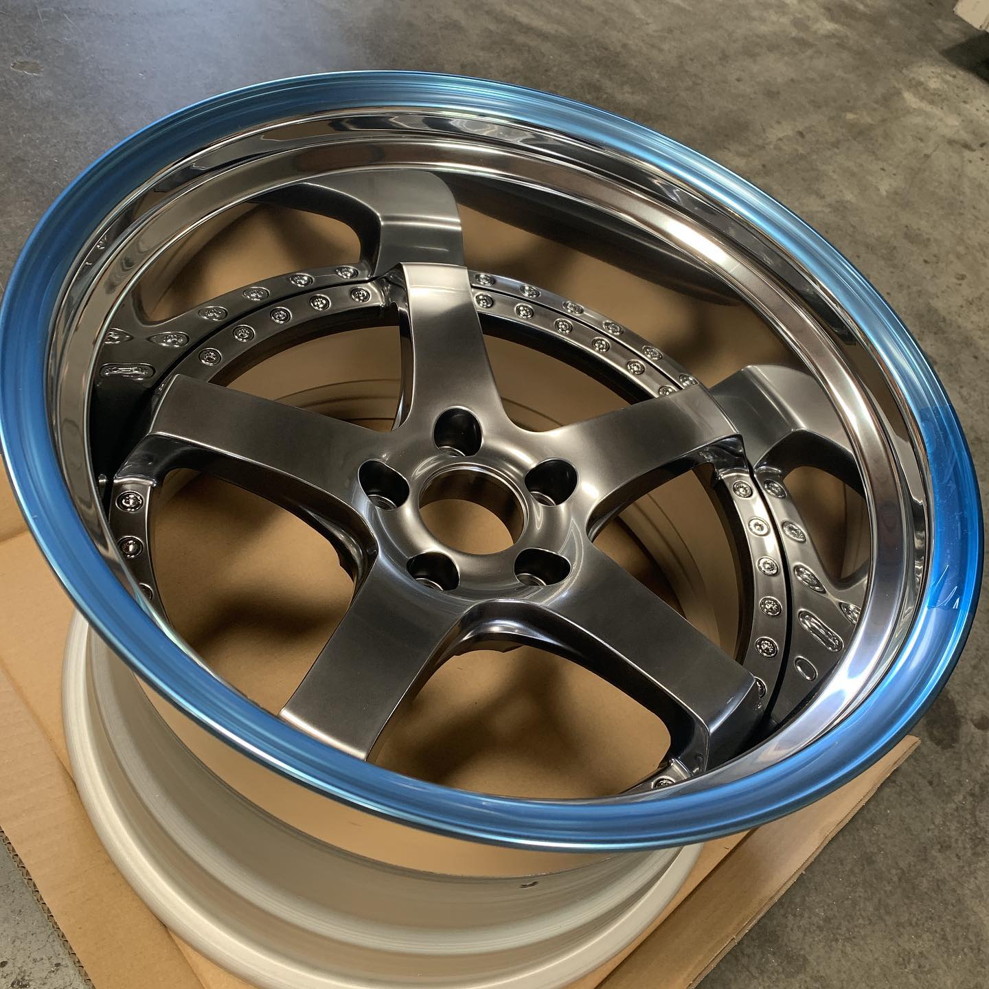 SSR - SSR Professor SP4 in Titan Silver. #ssrwheels #ssr