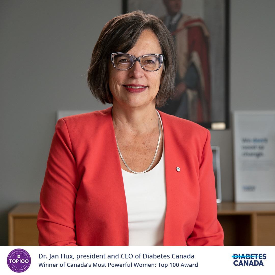 Diabetes Canada - We are proud to announce that Dr. Jan...
