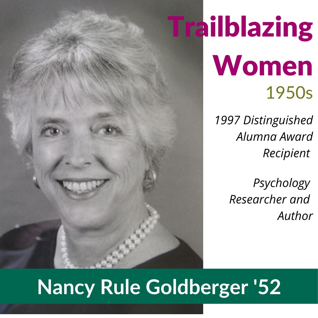 Harpeth Hall School - Nancy Rule Goldberger '52 - Recognized ...