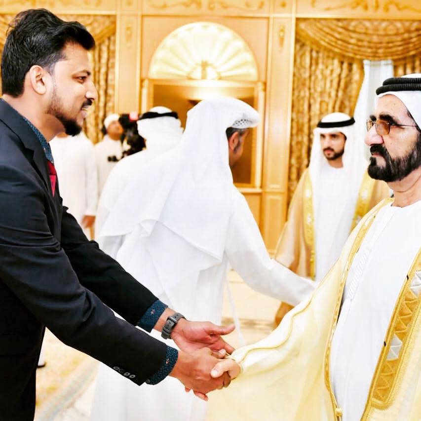 ഫുജൈറയിലെ രാജകുടുംബാംഗമായ ഹിസ് എക്സലൻസി ഷെയ്ഖ് അബ്ദുള്ള ബിൻ ഹമദ് അൽ ഷ ...