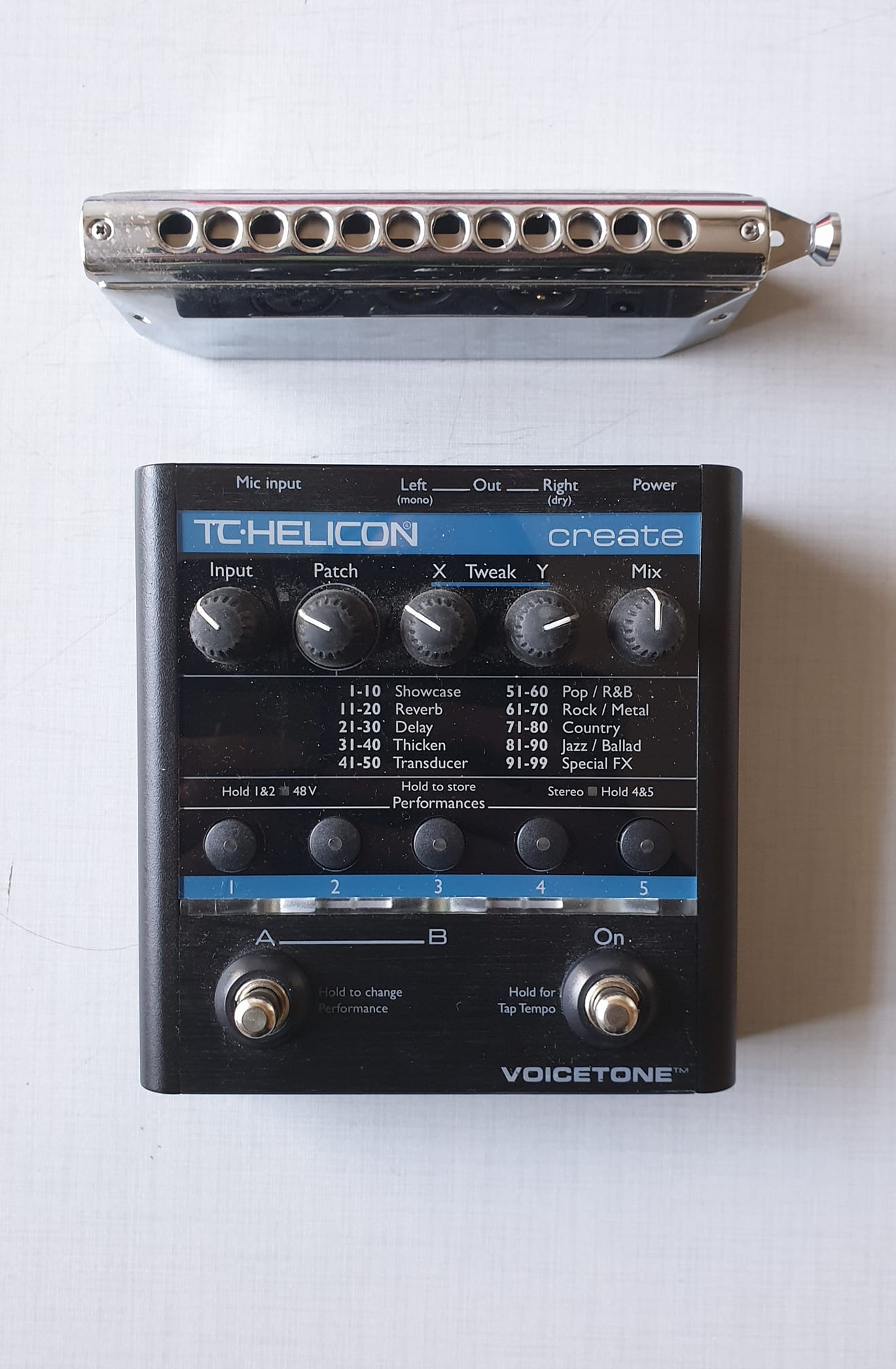 Gear tips: this TC Helicon Voicetone is a smart little device. It 
