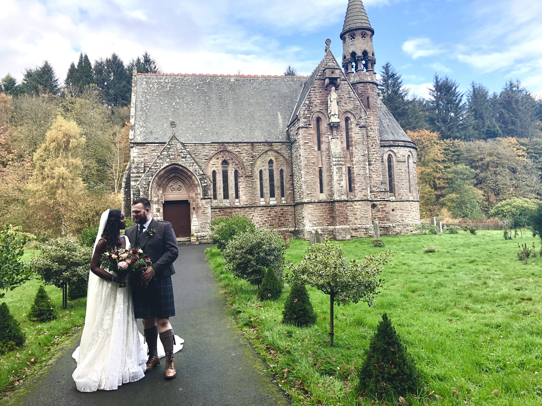 Thistle Piping - Congratulations to Peter & Rhoda on their...