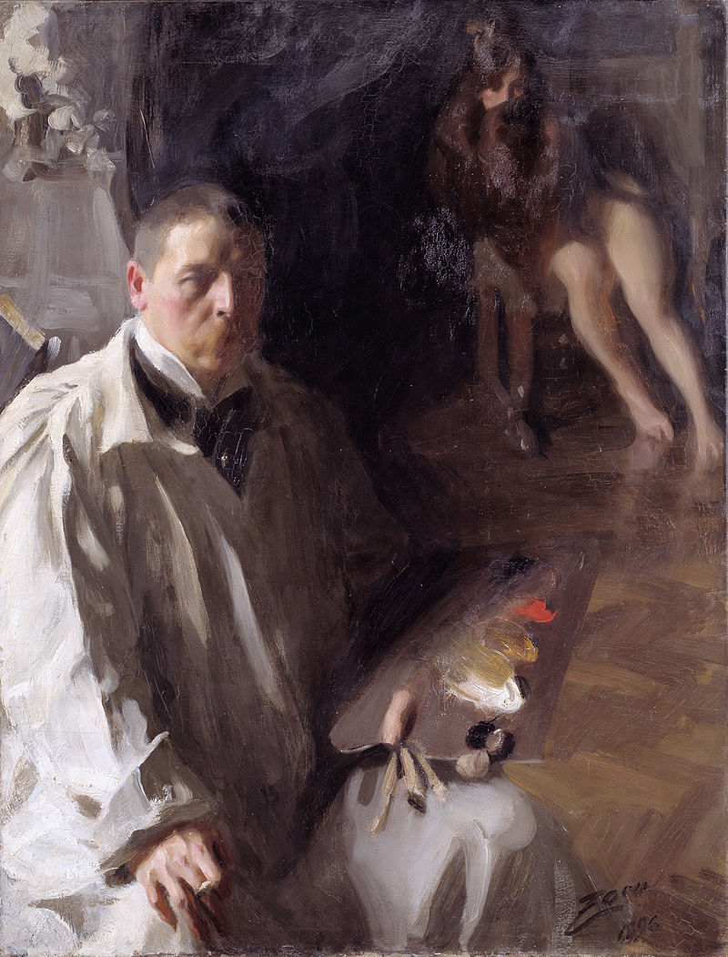 A focus on The Art of the Portrait! Swedish artist Anders Leonard