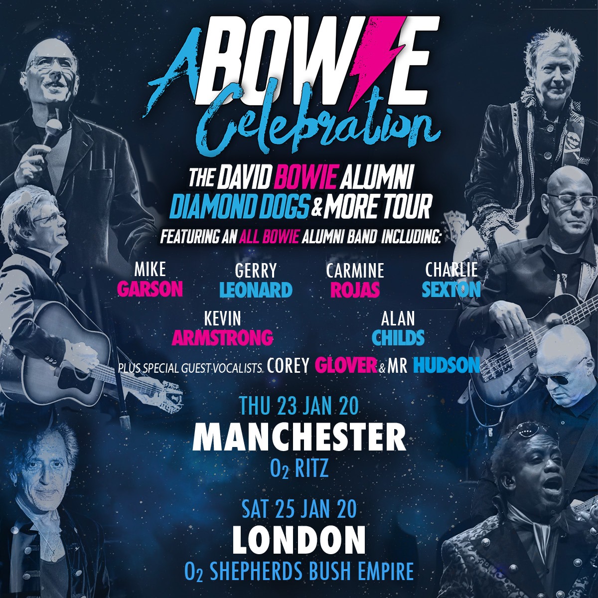 O2 - Come and celebrate the incredible #DavidBowie here with @BowieTour ...