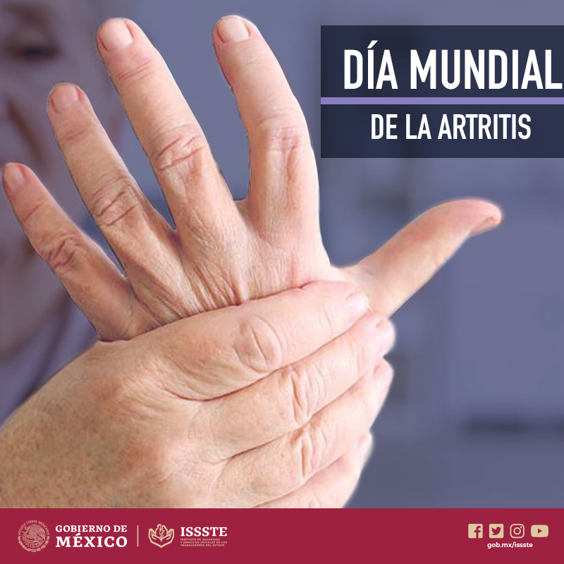 ISSSTE - Hoy conmemoramos el Día Mundial de la #Artritis...