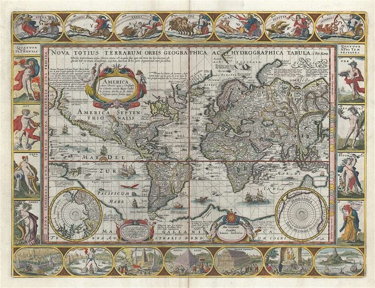 1628 Pieter van den Keere... - Geographicus Rare Antique Maps | Facebook