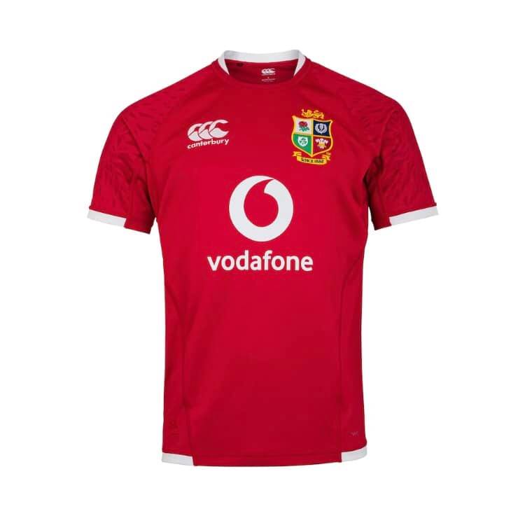 The British and Irish Lions jersey for the 2021 tour of South