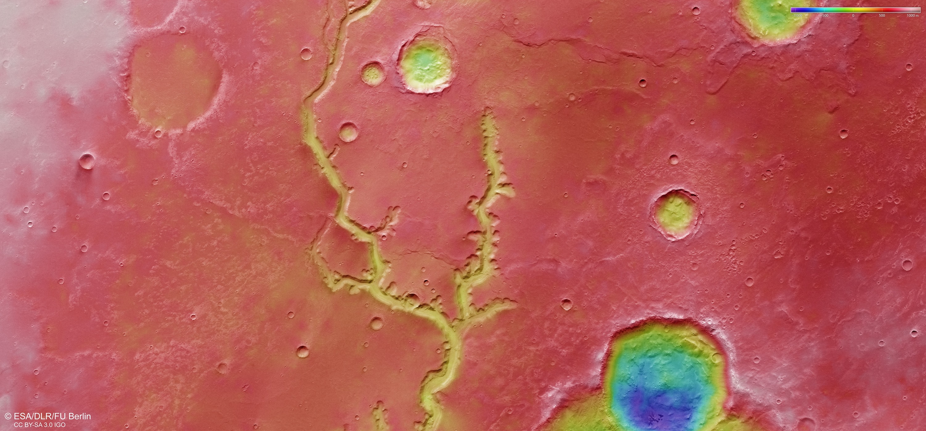 ESA - European Space Agency - Taken by ESA's Mars Express, this colour ...