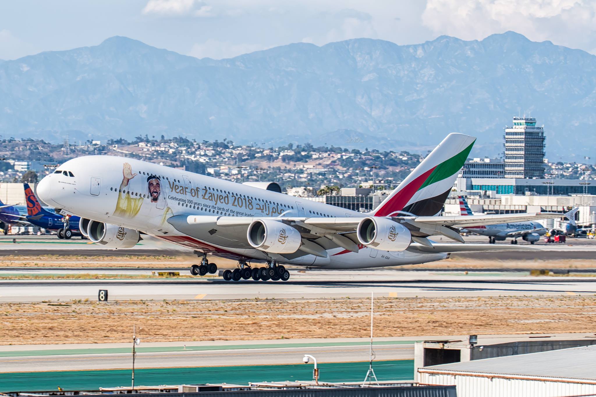 Etihad A380-800 Year of Zayed 2018 livery in MSFS
