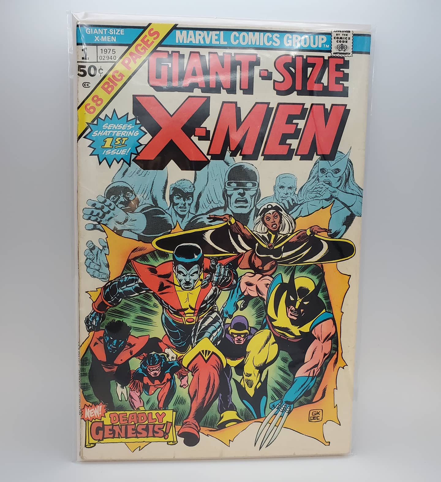 Giant Size X-Men #1 comic with first appearances
