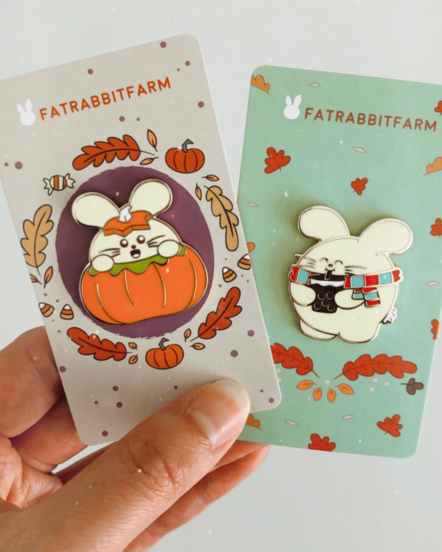 FAT RABBIT FARM - TA-DA! First look at our Fall enamel... | Facebook