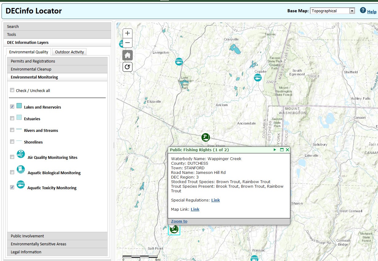 NYS - DEC is pleased to announced the launch of DECinfo Locator which ...