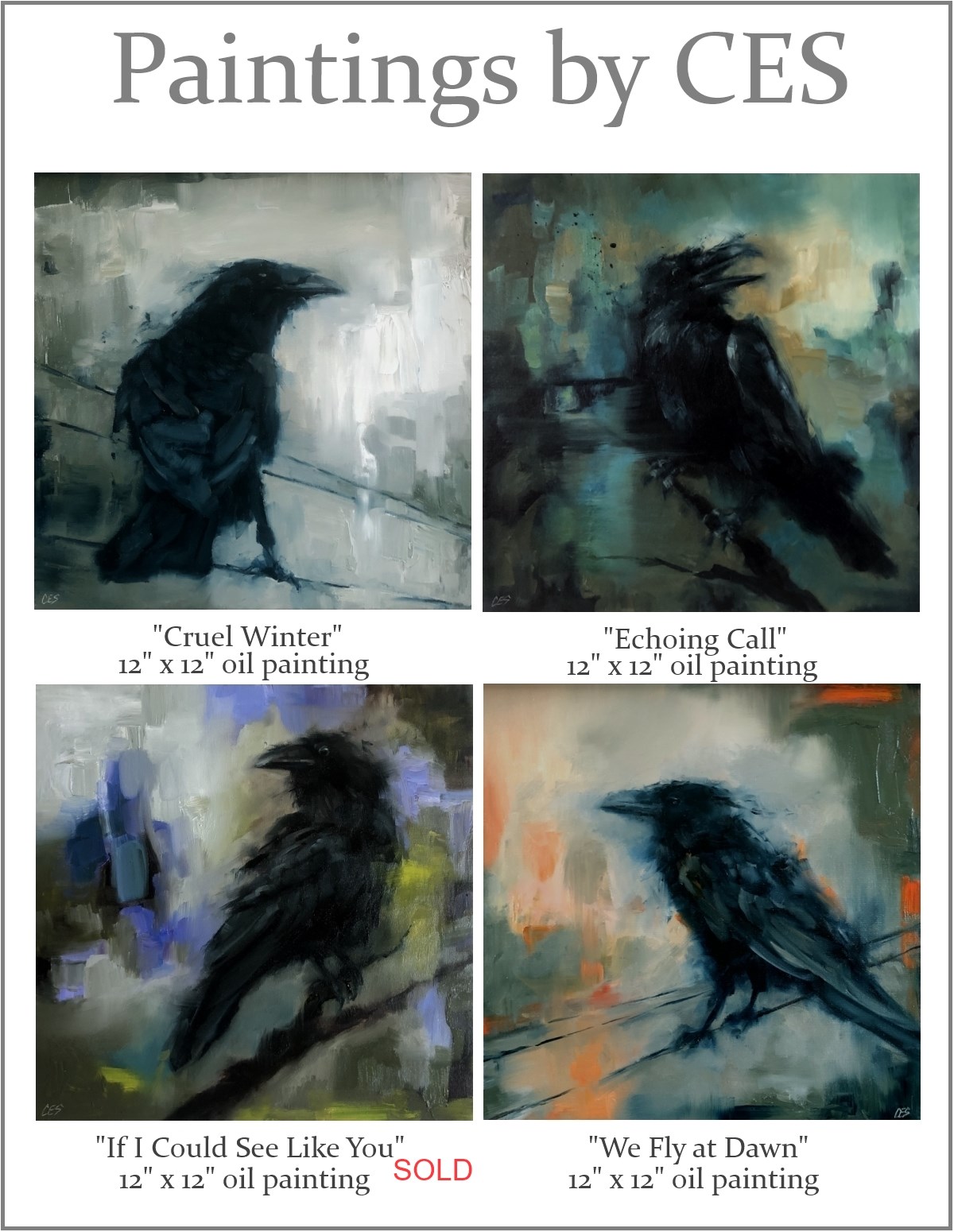 Update: “Echoing Call” is SOLD... - Christine Code Fine Art