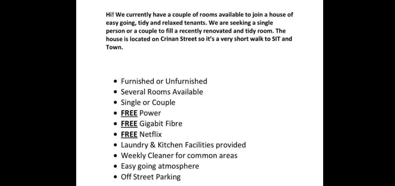 Invercargill Rooms for Rent Invercargill