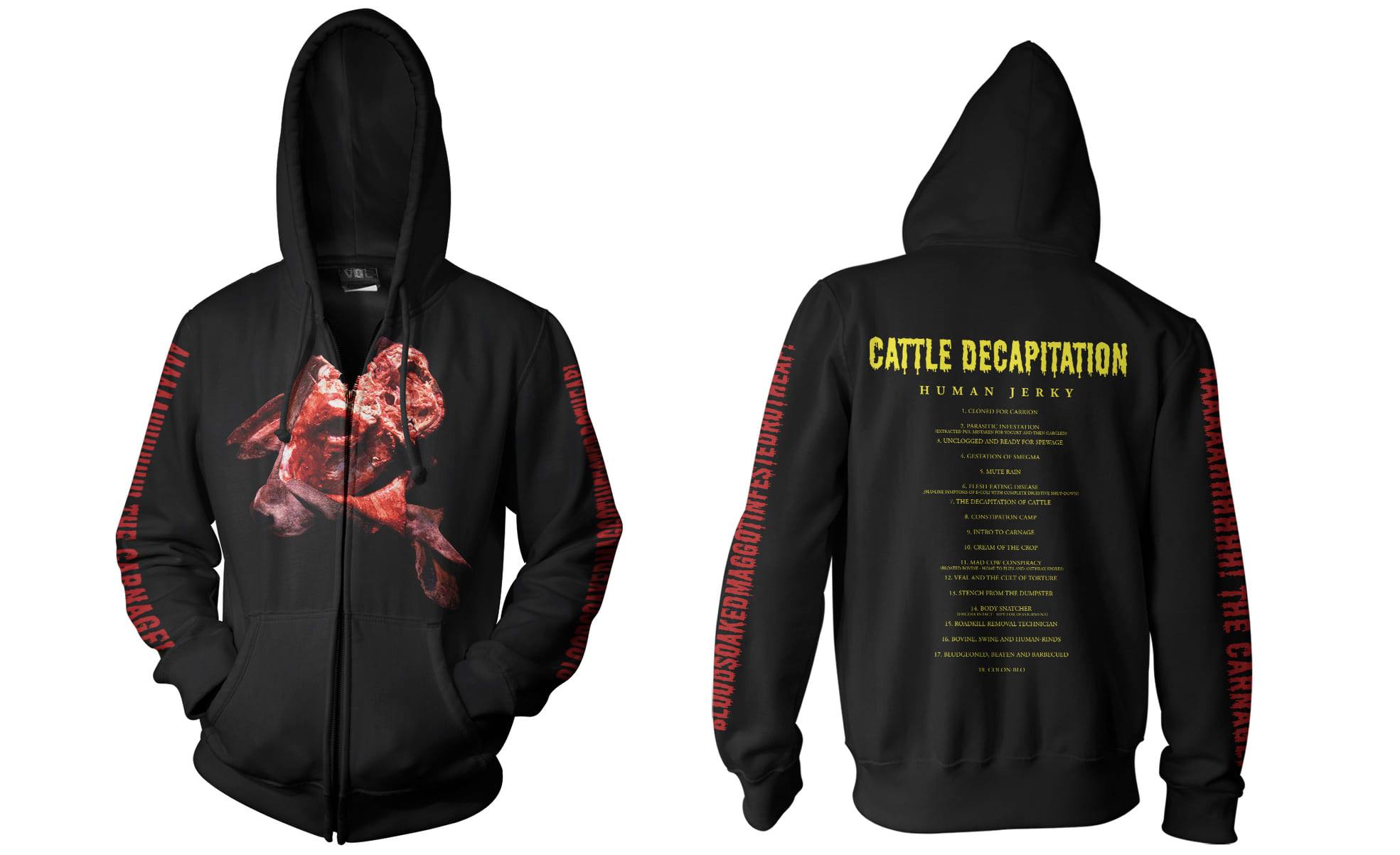 Cattle - Super sick HUMAN JERKY hoodies available for the first