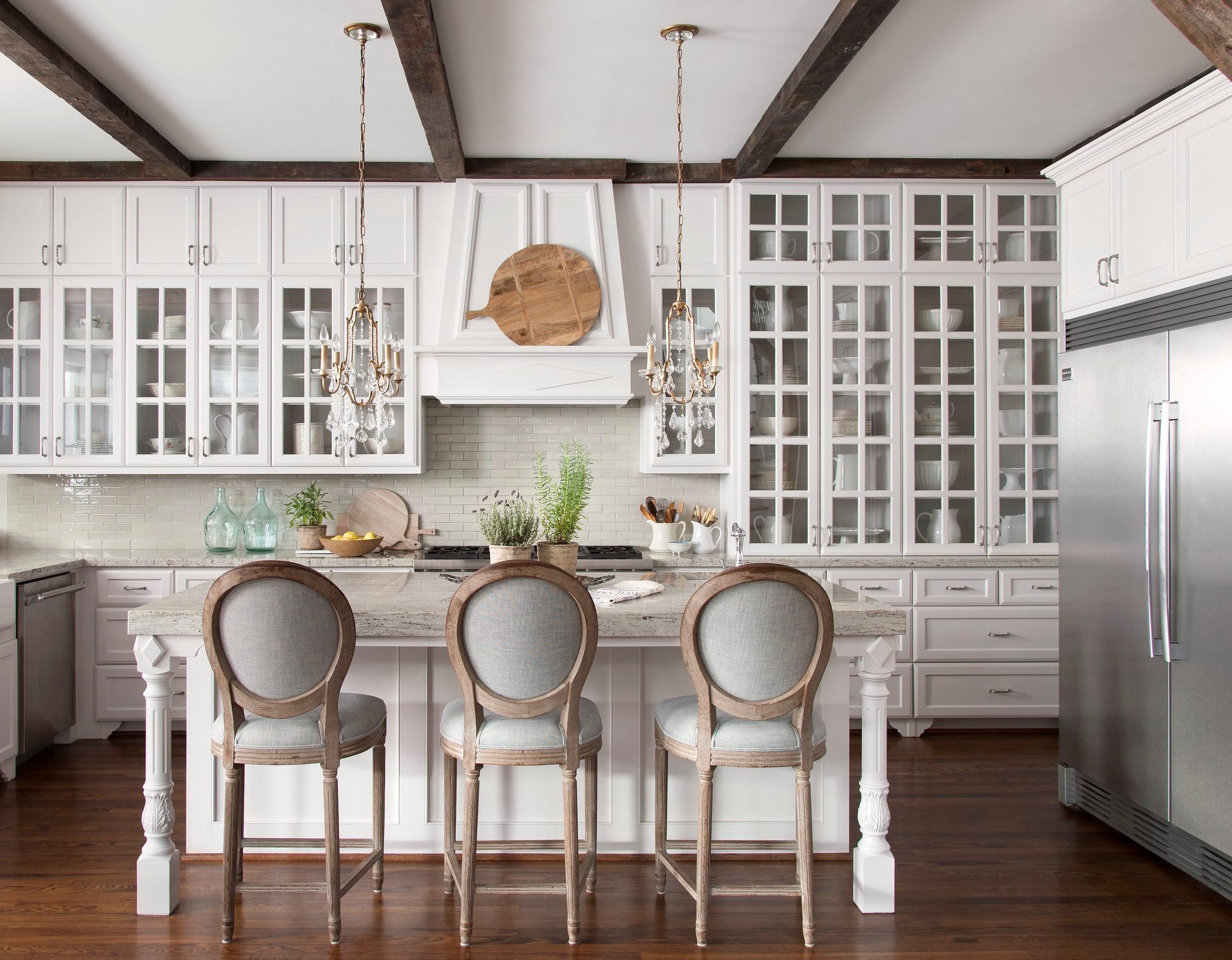 Kitchen Traditional French Country Home