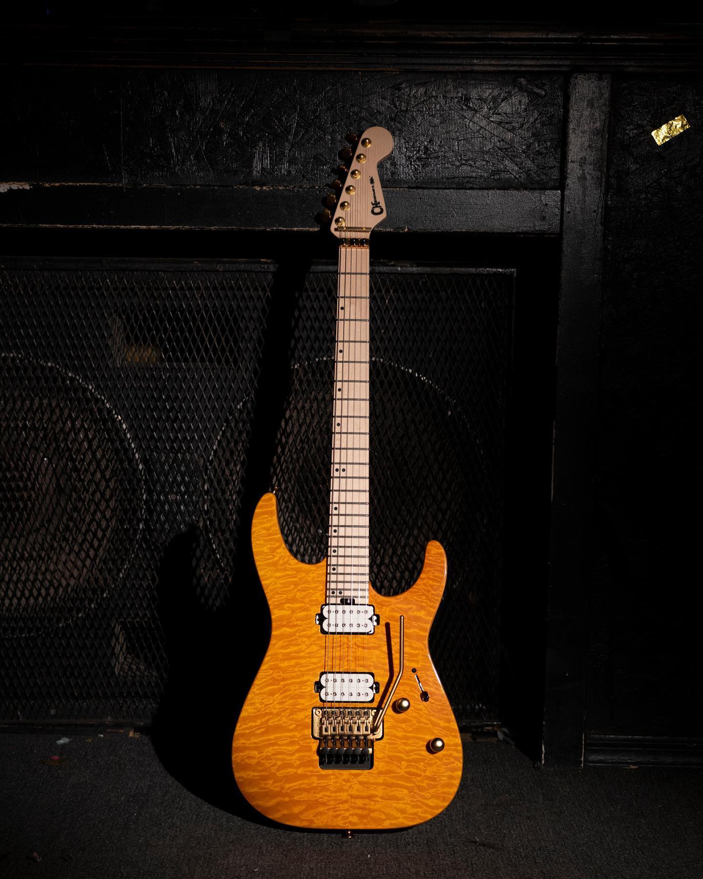 Charvel® - What a beauty! Pro-Mod DK24 HH FR M Mahogany with Quilt 