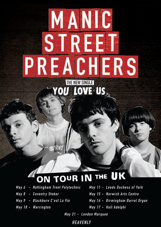 Archived Poster 7 - Manic Street Preachers A2 - 594mm x 420mm