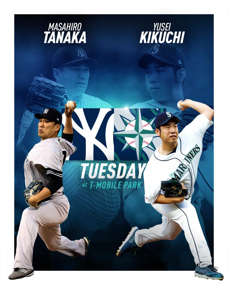 These pitching matchups. 👀 🎟️... - Seattle Mariners