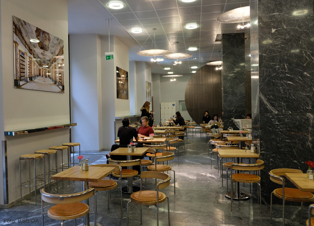 Bayerische - Kennen Sie schon das neue StaBi-Café? Nein? Der Umbau ist ...