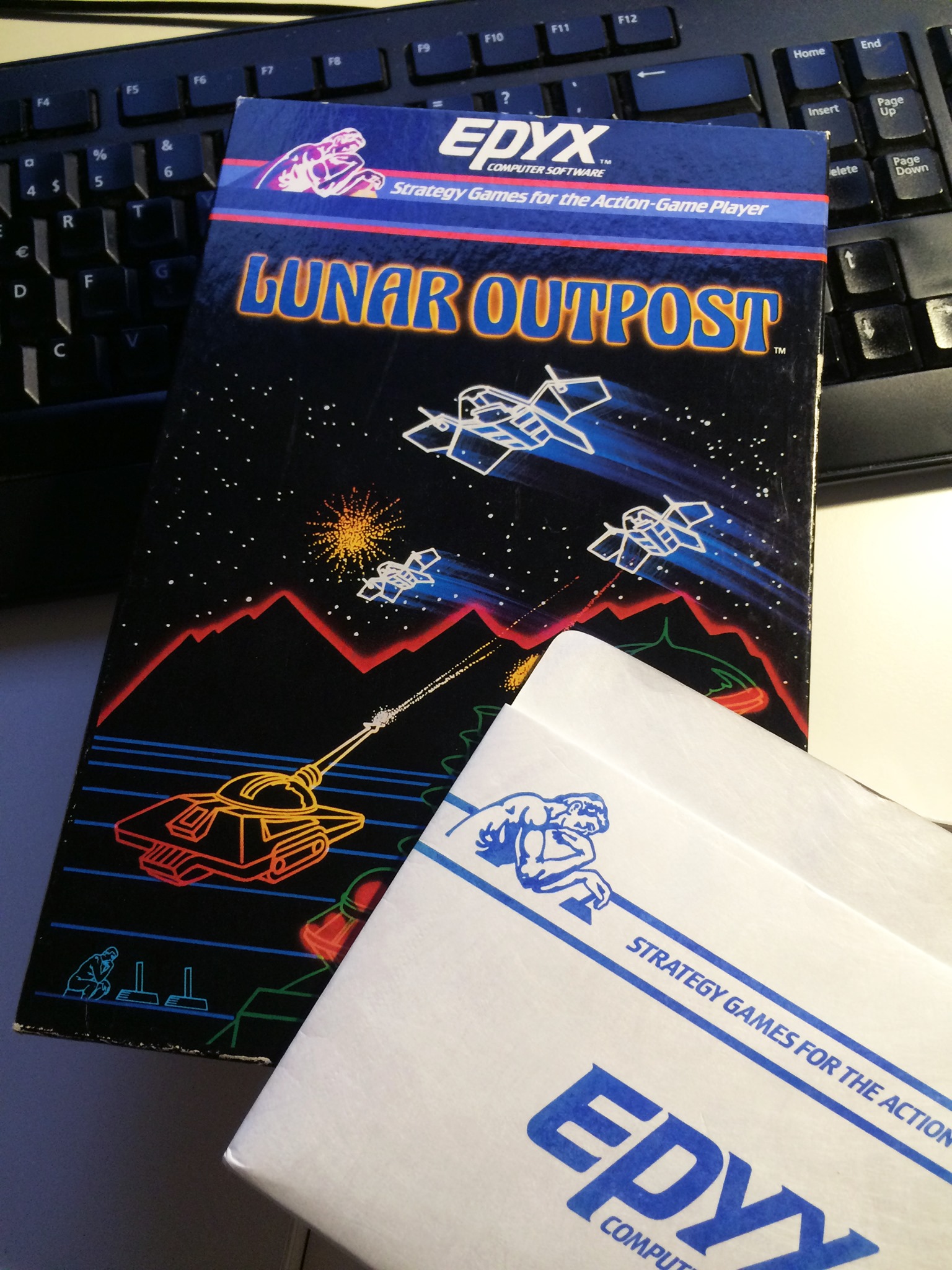 Lunar Leeper 1981 video game by Sierra